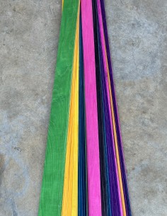 Coloured Veneer Strips Pack 2