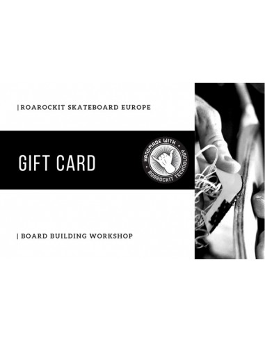 Board building workshop gift card