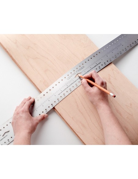  Rostfreier Stahl Rockitruler 47'' (Longboard)