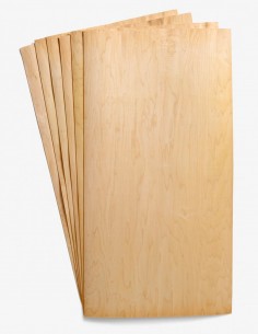 Double-Wide Maple Veneer:...