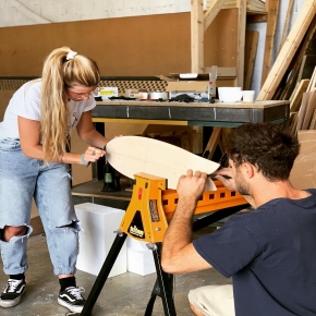 Two day custom board build workshop! 🔥
Two surf skate builds and a very particular custom project were made! 👌

Great work guys! 

If you too are interested in building your own custom deck, checkout our « shaper workshops » 👉 info available on our website, link in bio.

#workshop #atelier #custom #diyprojects #boardbuilding #surfskates #skate #customboards #roarockitskateboardeurope